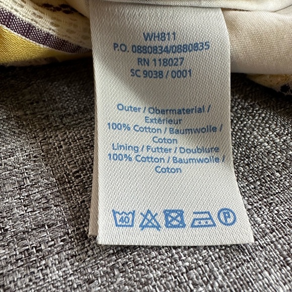 Boden yellow stripe Grace sheath dress NWOT - Picture 12 of 13